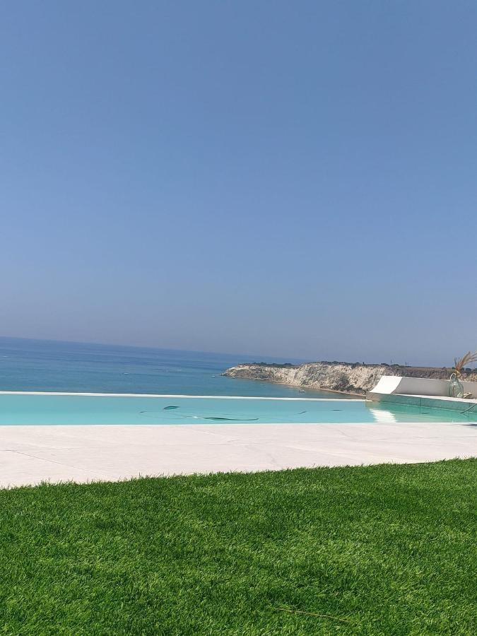 Villa con piscina immersa nel MARE Eraclea Minoa Esterno foto